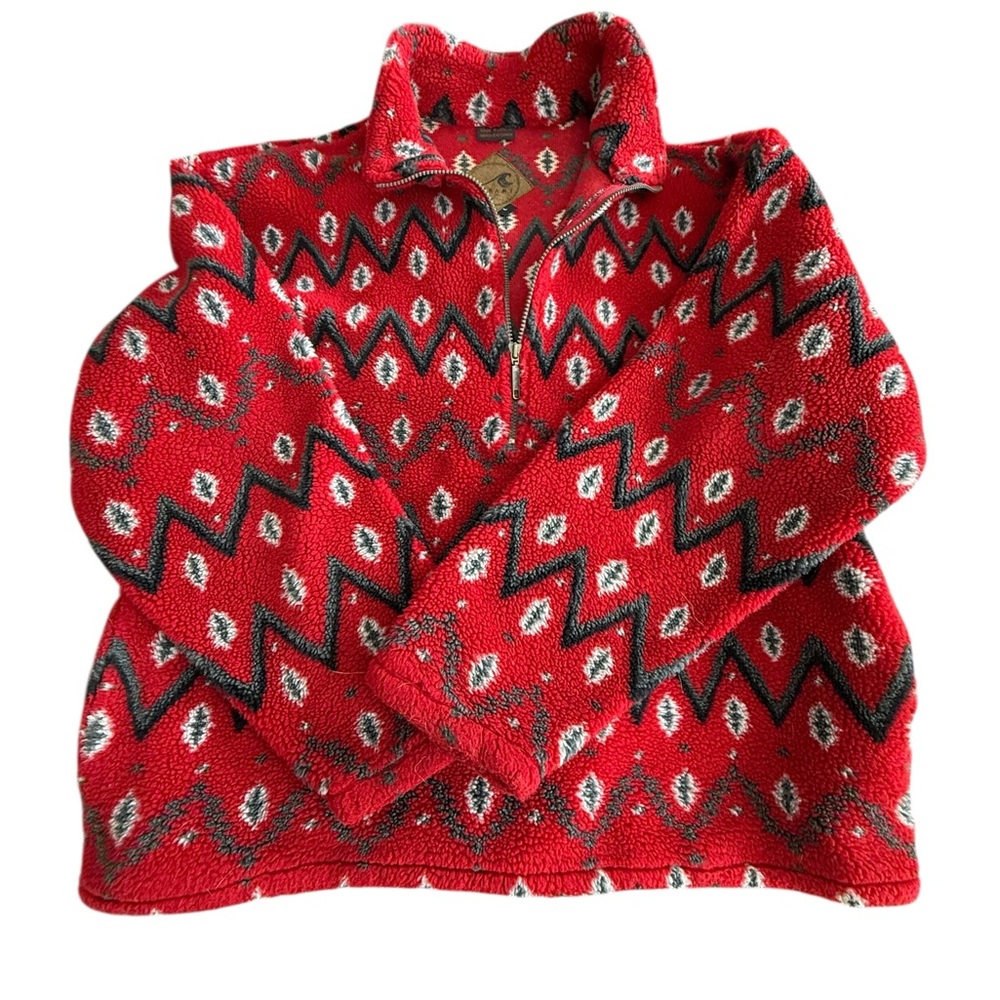 Tsunami 1/2 Zip Fleece Pullover Shirt Large. Outdoor Adventure Awaits.
